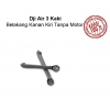 Dji Air 3 Kaki Belakang (Tanpa Motor) - Dji Air 3 Rear Shell (Without Motor) - Kanan/Kiri